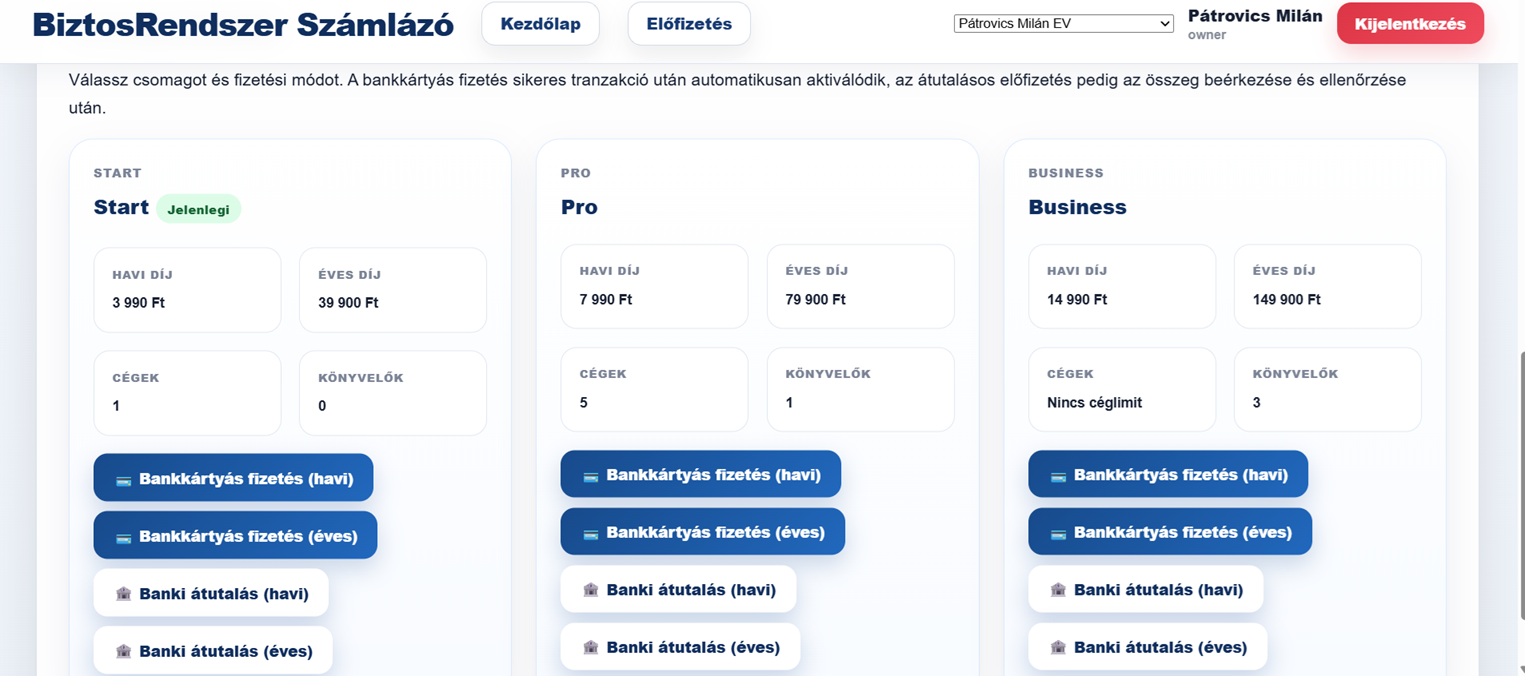 BiztosRendszer alkalmazás képernyőkép 6